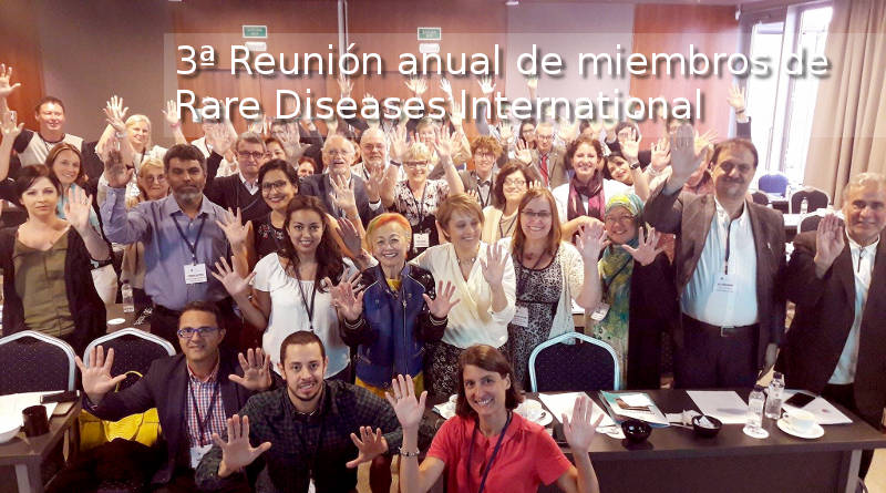 FEMEXER presente en la 3a reunión anual de Rarae Diseases International en Barcelona 2017