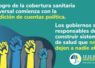 Día de la Cobertura Universal de la Salud 2021 La Cobertura Universal de la Salud (CUS, o UHC por sus siglas en inglés) debe obligatoriamente incluir a las enfermedades raras (EERR)