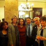 Junto con la ministra de Ciencia e Innovación, Cristina G, y el senador Ignacio Burgos