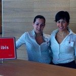 Victoria y Raquel, de Ibis Hotel (de la cadena Accor)