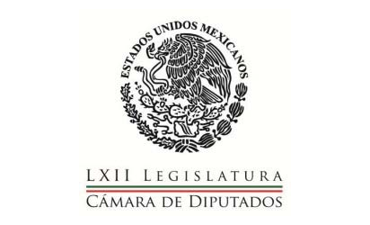 Legislatura LXII Cámara de Diputados, México