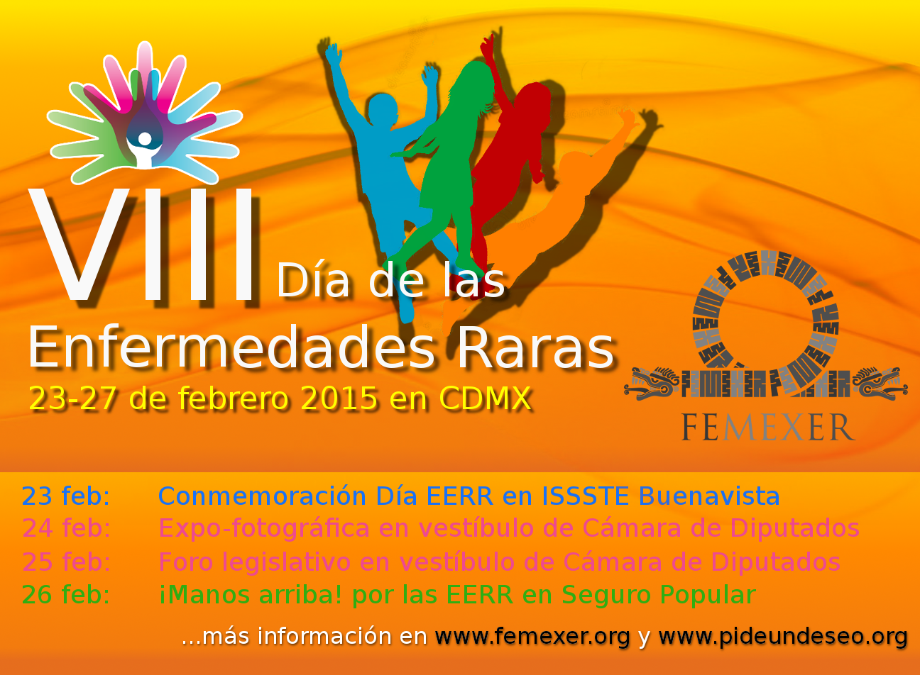 Cartel informativo sobre la Semana EERR 2015