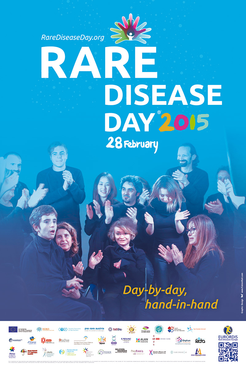 "Día a día, mano a mano", lema del Día de las Enfermedades Raras 2015
