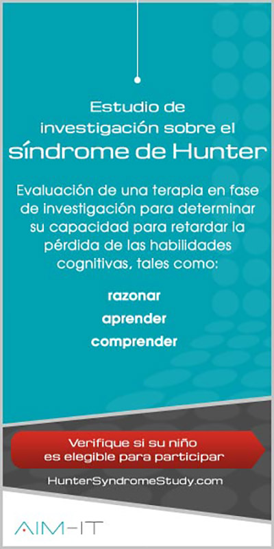 Estudio de investigación para el tratamiento del deterioro cognitivo de los enfemos con síndrome de Hunter (MPS tipo II, mucopolisacaridosis tipo 2)