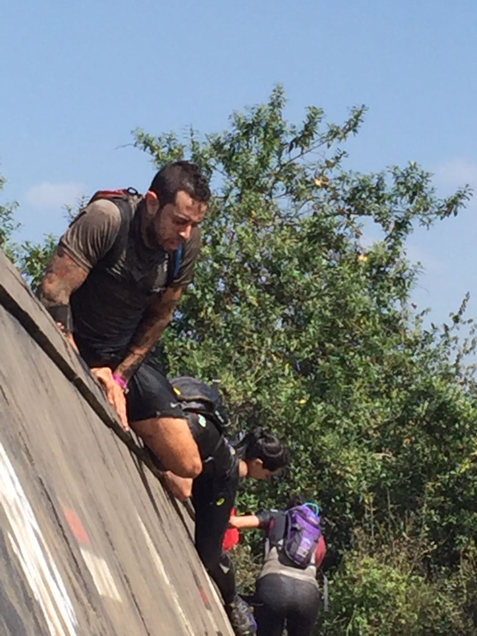 Toto es «Iron Man» en 2016 noviembre 28, Spartan Race, Avándaro, EdoMex.