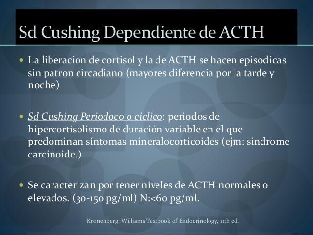 Síndrome de Cushing dependiente de ACTH