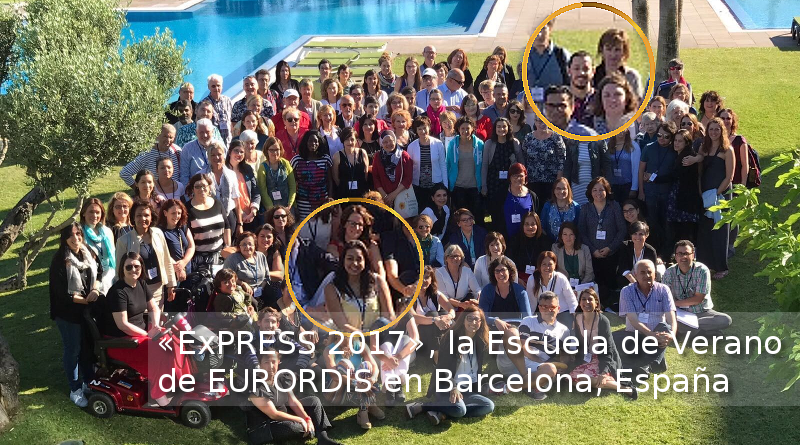 Participó FEMEXER en «ExPRESS 2017», Escuela de Verano EURORDIS en Barcelona