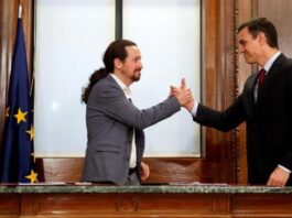 Pedro Sanchéz y Pablo Iglesias
