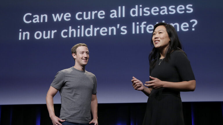 Mark Zuckerberg, Priscilla Chan, donación EERR