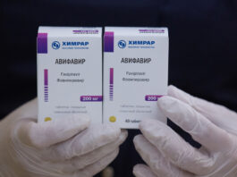 medicamento antiviral Avifavir, Covid-19