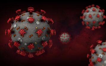 Coronavirus rojo. Photo 173370651 | Sarscov2 © Massimiliano Cardinali | Dreamstime.com