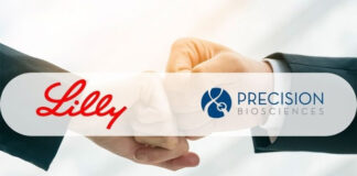 Lilly, Precision BioSciences, licencia, colaboración investigación edición genoma