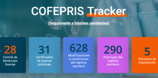 COFEPRIS Tracker: Seguimiento a trámites pendientes