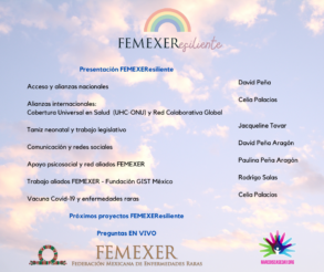 #FEMEXEResiliente DimER2021. 28 de febrero. Día de las Enfermedades Raras