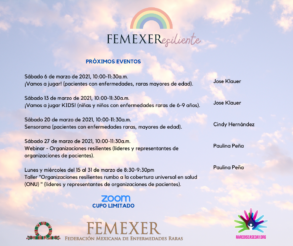 #FEMEXEResiliente DimER2021. 28 de febrero. Día de las Enfermedades Raras